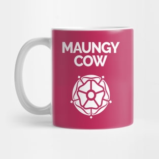 Maungy Cow Yorkshire Rose Mug